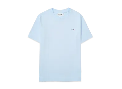 LACOSTE Crew Neck S/S Tee "Sax"