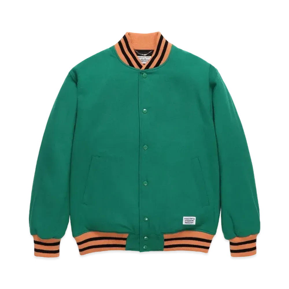 WACKO MARIA VARSITY JACKET "Green"
