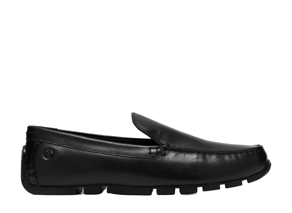 Clarks Corsley Plain "Black Leather"