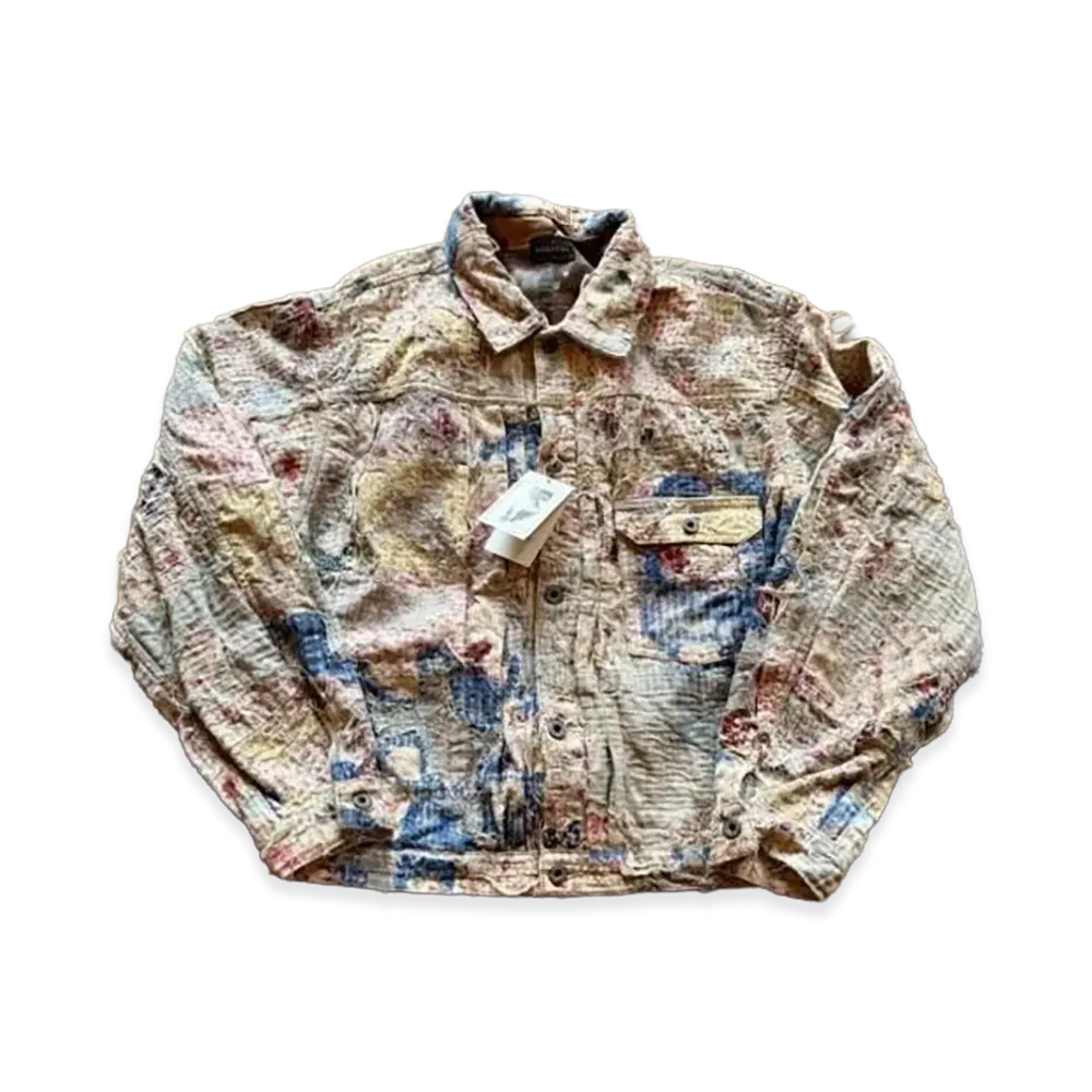 KAPITAL Champetre BORO SPRING 1st Jkt "Gray Beige"