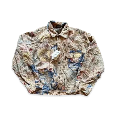KAPITAL Champetre BORO SPRING 1st Jkt "Gray Beige"