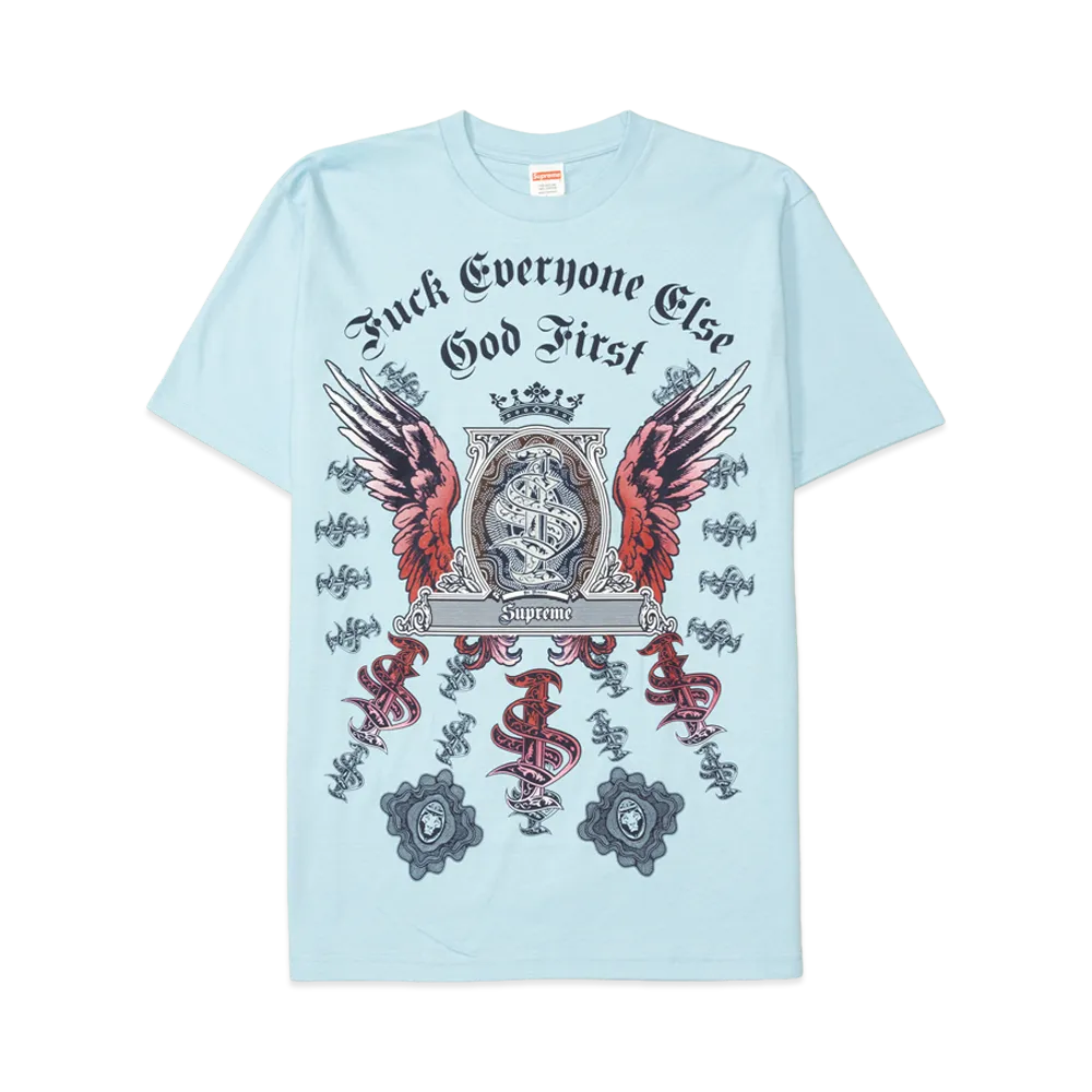 Supreme Money Tee "Powder Blue"