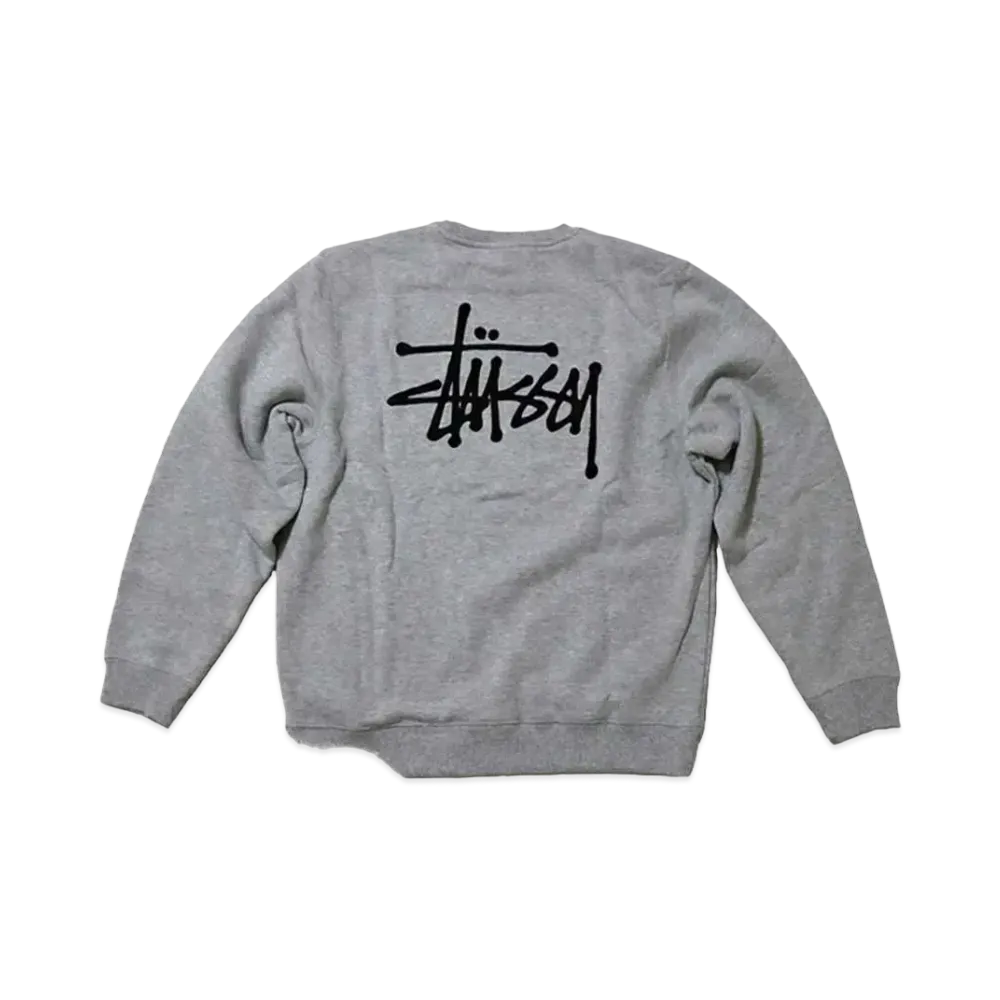 Stussy Basic Stussy Crew "Ash Heather"