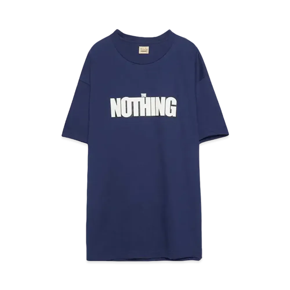 High Scream Center NOTHING TEE "NAVY"