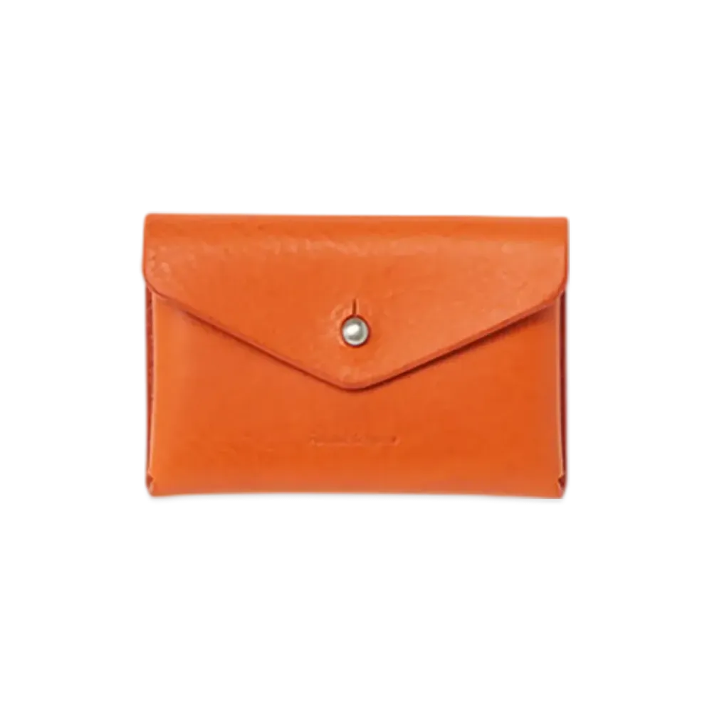 Hender Scheme One Piece Card Case "Orange"
