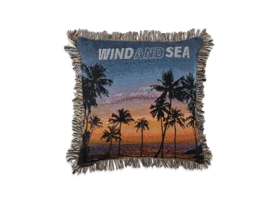 WIND AND SEA Sunset Logo Cushion Cover "One"