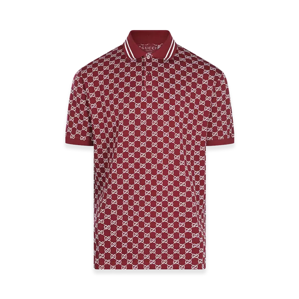 GUCCI Polo "Burgundy/Red"