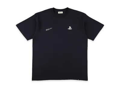 WIND AND SEA x PLAYSTATION Icon Logo S/S Tee "Navy"