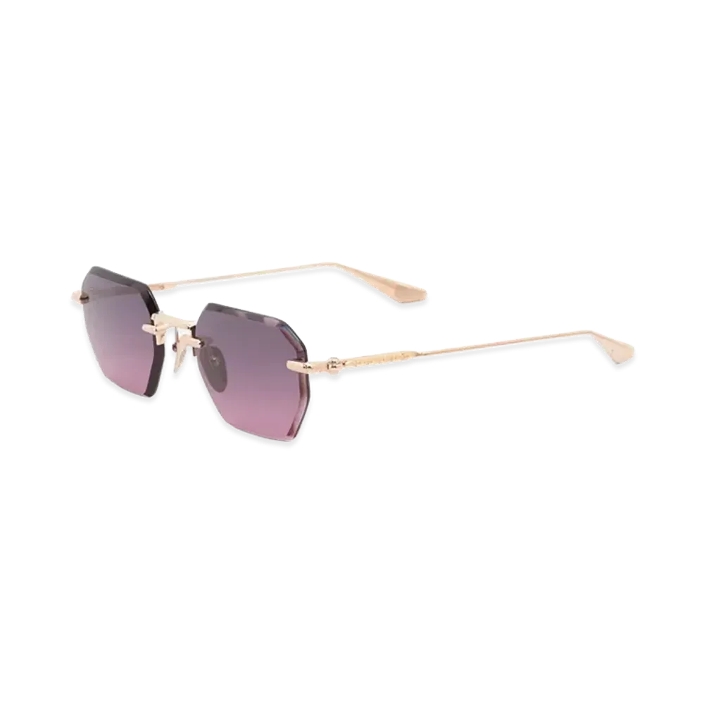 Chrome Hearts HOLE SHOT Sunglasses "Gold/Purple"