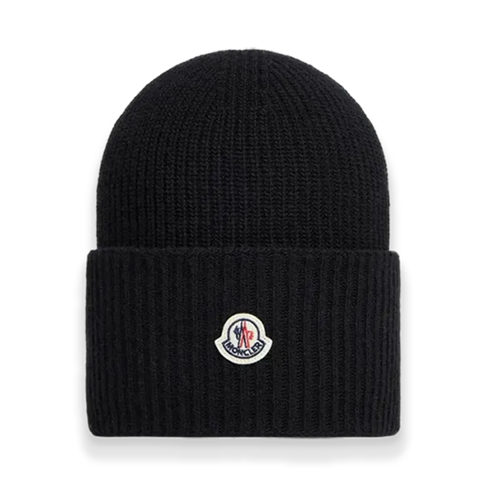 MONCLER Wool Beanie "Black"