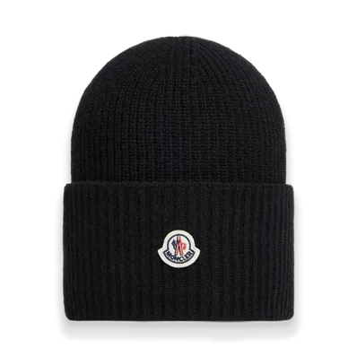 MONCLER Wool Beanie "Black"