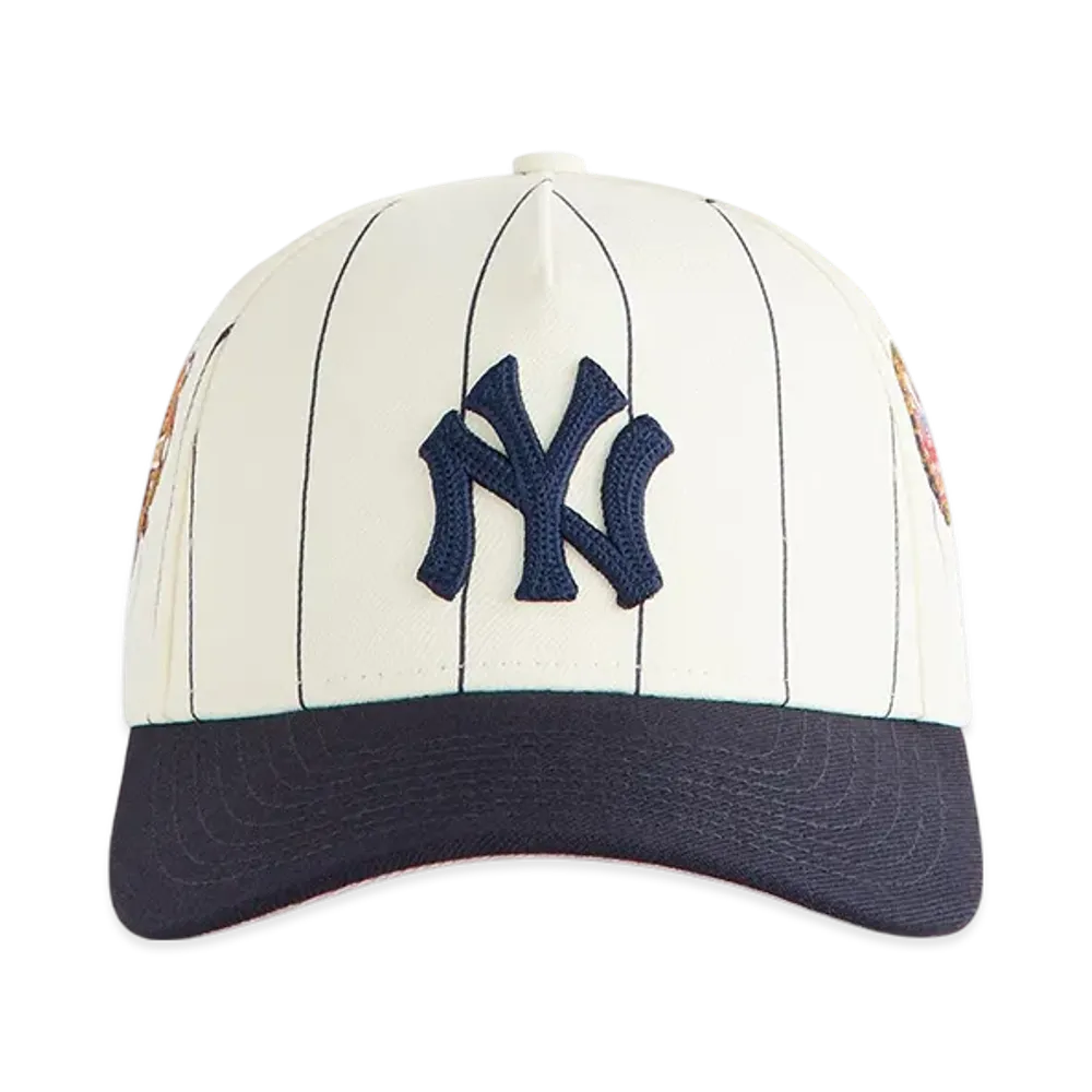 Kith x New Era For The New York Yankees Stripe 9Forty Mcrown A Frame "Sandrift"