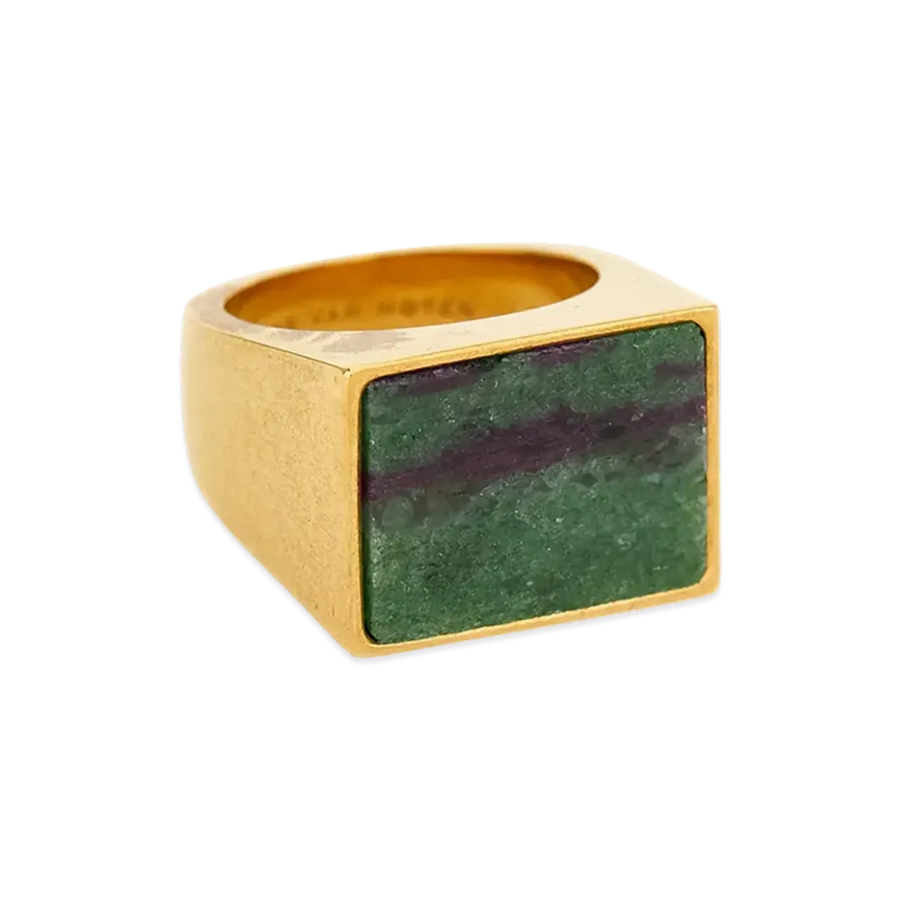 DRIES VAN NOTEN 'Signet' Ring "Gold"