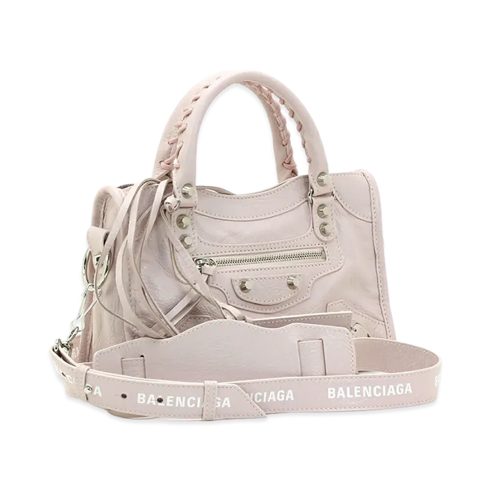BALENCIAGA Women's Handbag (with shoulder strap) Mini City "Light Rose"