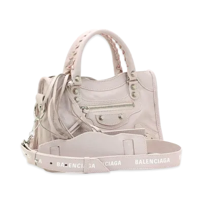 BALENCIAGA Women's Handbag (with shoulder strap) Mini City "Light Rose"