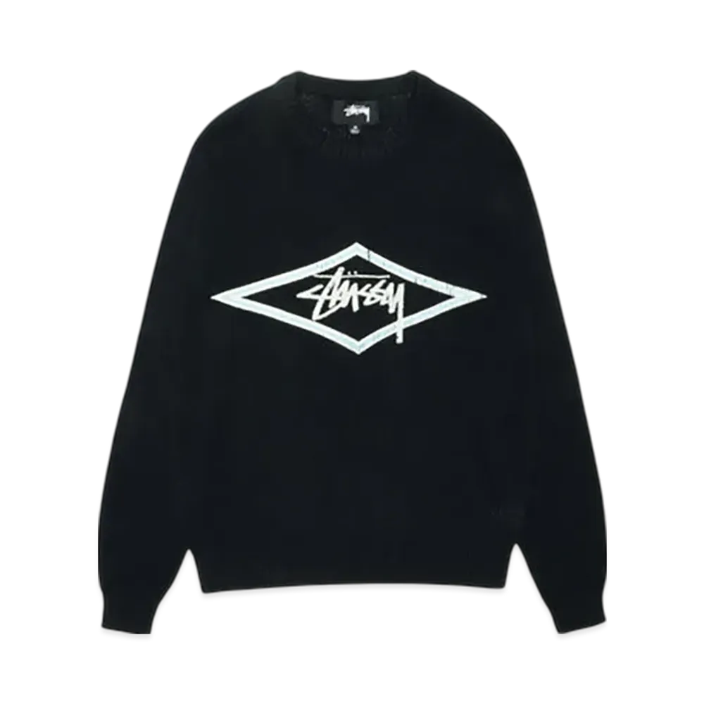 Stussy Surf Team Sweater "Black"