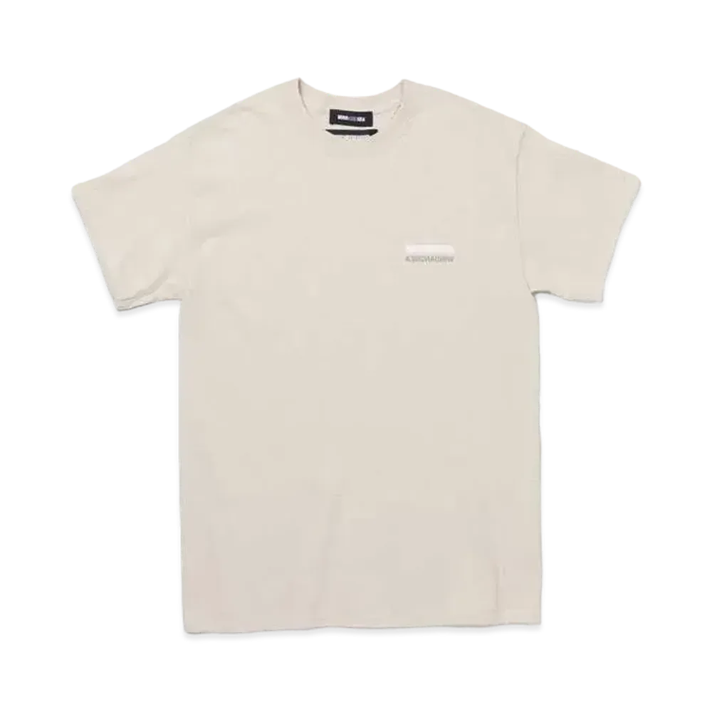 NEIGHBORHOOD WIND AND SEA NHWDS-2 / C-TEE . SS "Beige"