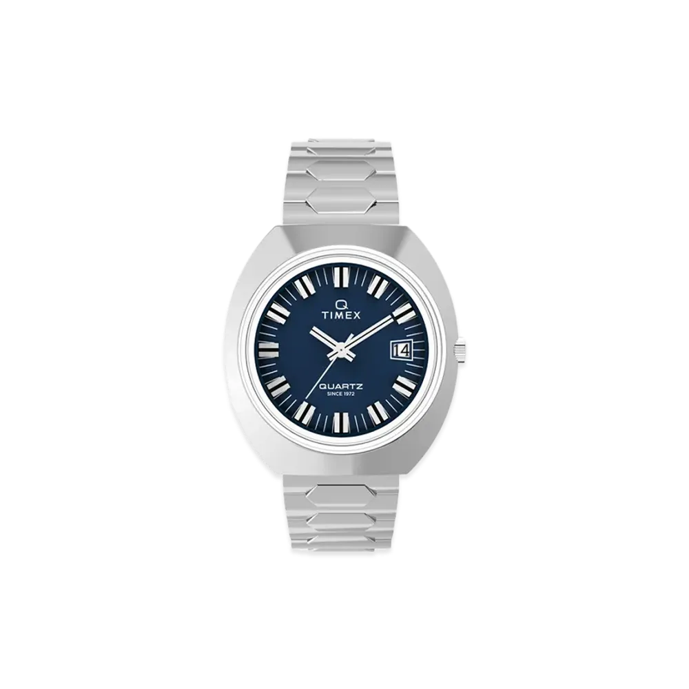 Q Timex 1972 Timemachine Reissue "Silver"