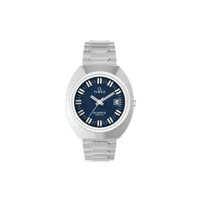 Q Timex 1972 Timemachine Reissue "Silver"