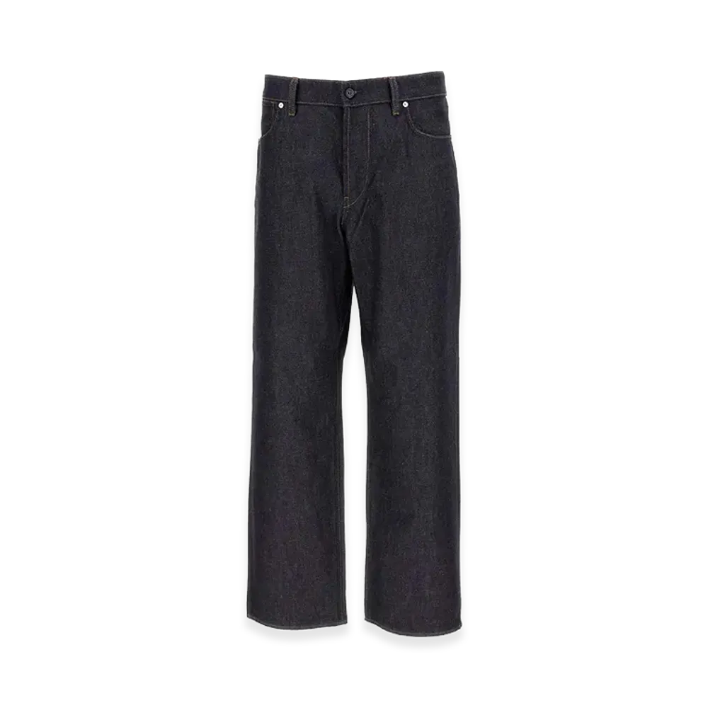 Stone Island Loose Raw Jeans Trousers "Blue"