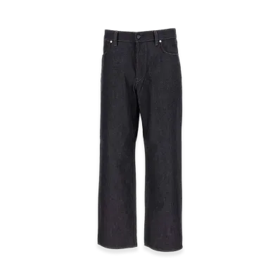 Stone Island Loose Raw Jeans Trousers "Blue"