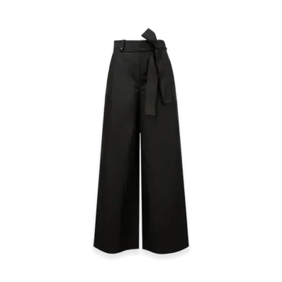 MONCLER Belted Trousers "Black"