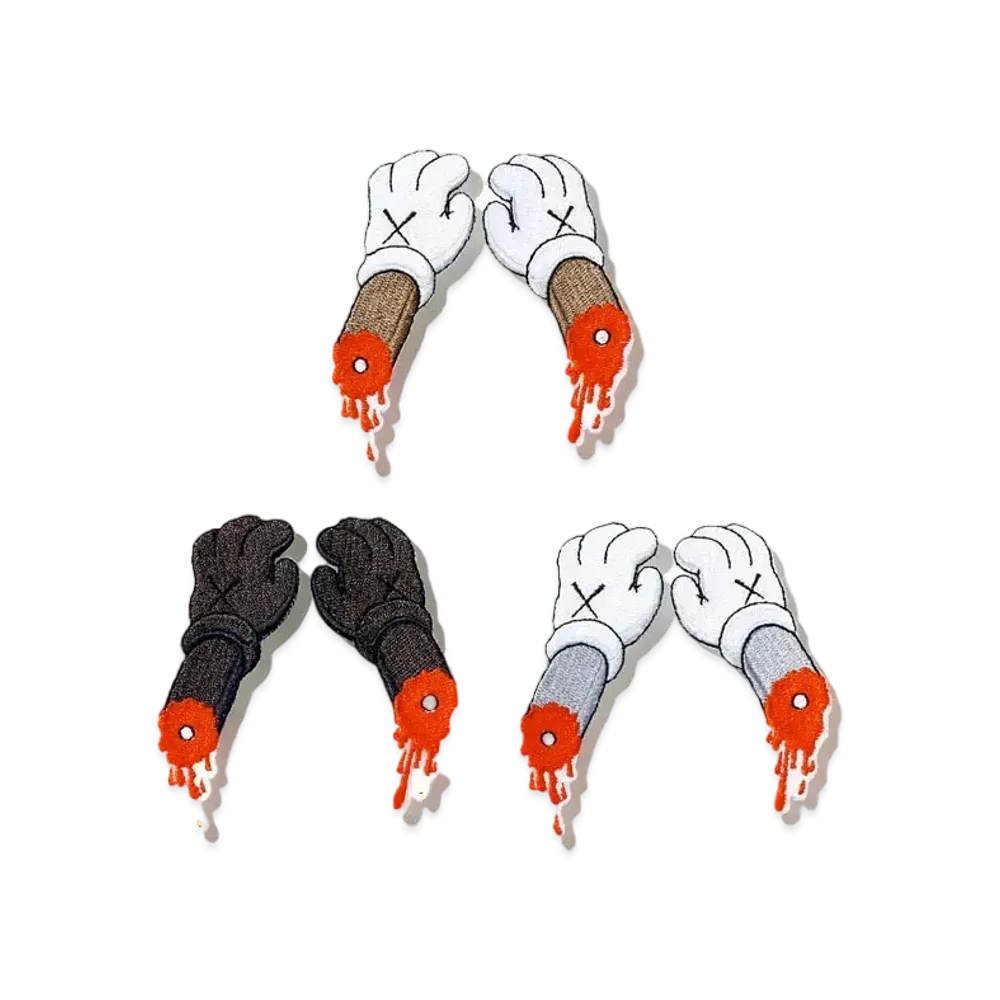 KAWS Wappen HANDS 6 Set