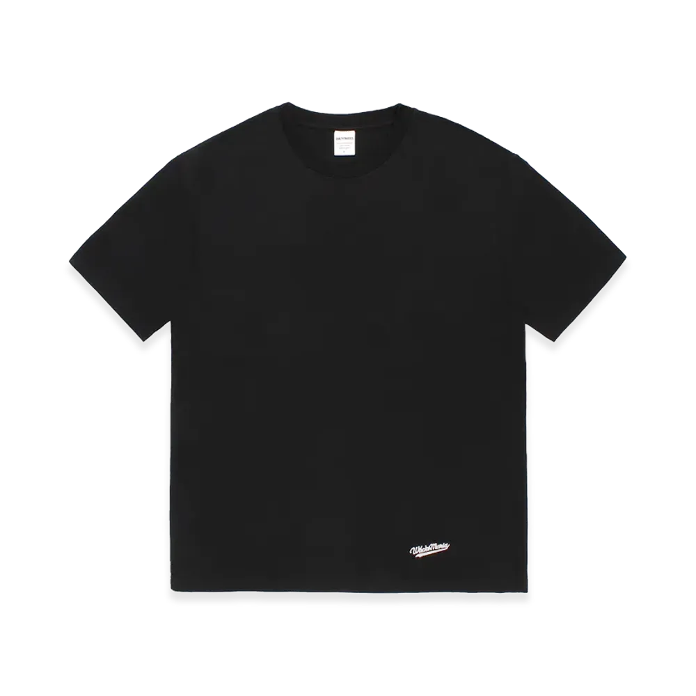 WACKO MARIA Washed Heavy Weight Color T-Shirt "Black"
