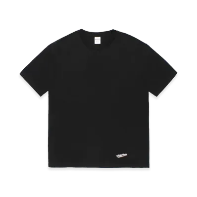 WACKO MARIA Washed Heavy Weight Color T-Shirt "Black"