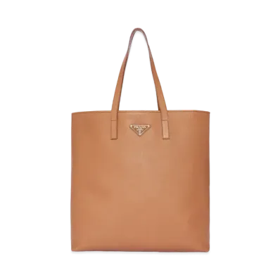 PRADA Saffiano Leather Tote "Cinnamon"