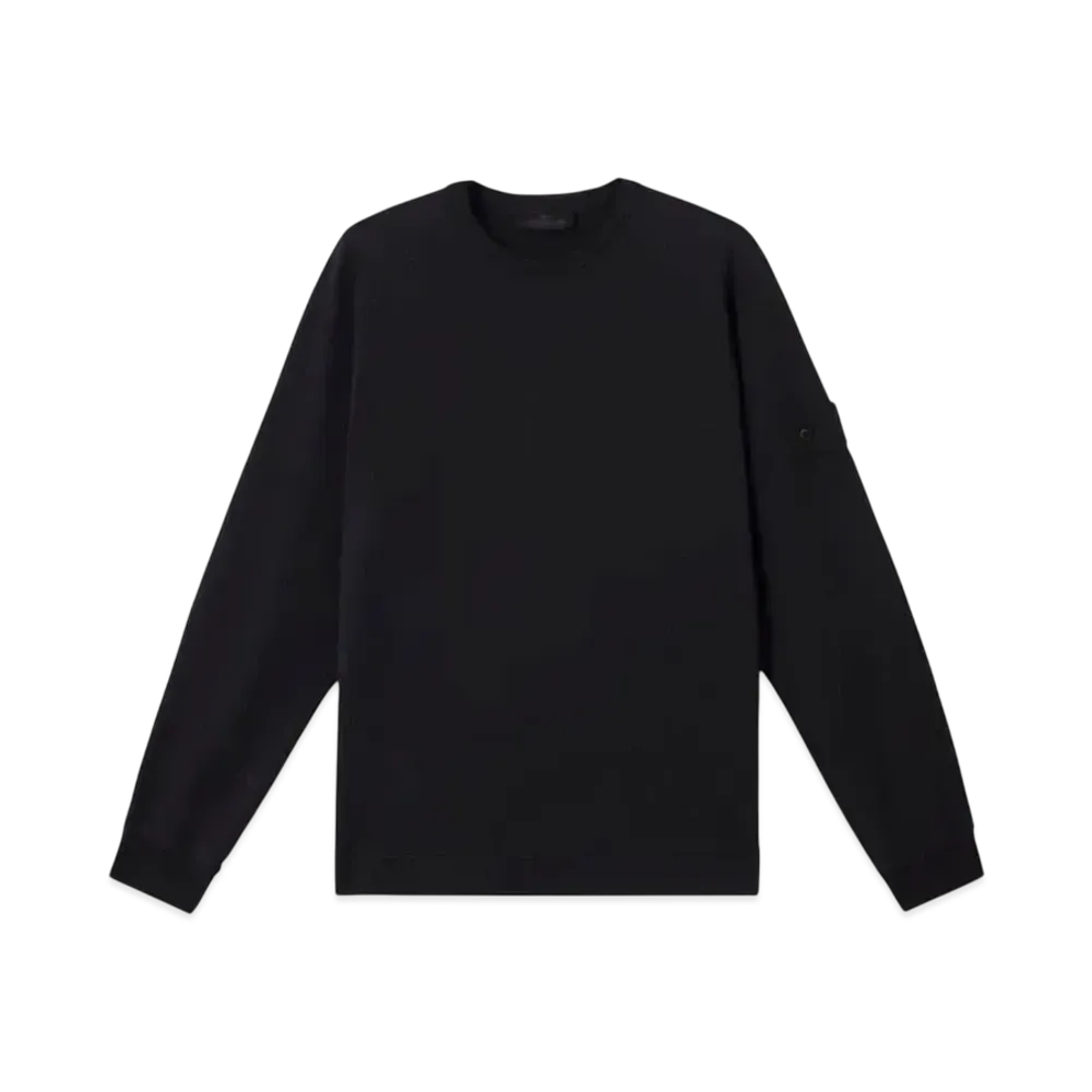 Stone Island Ghost 6100011 Cotton Stretch Fleece "Black"