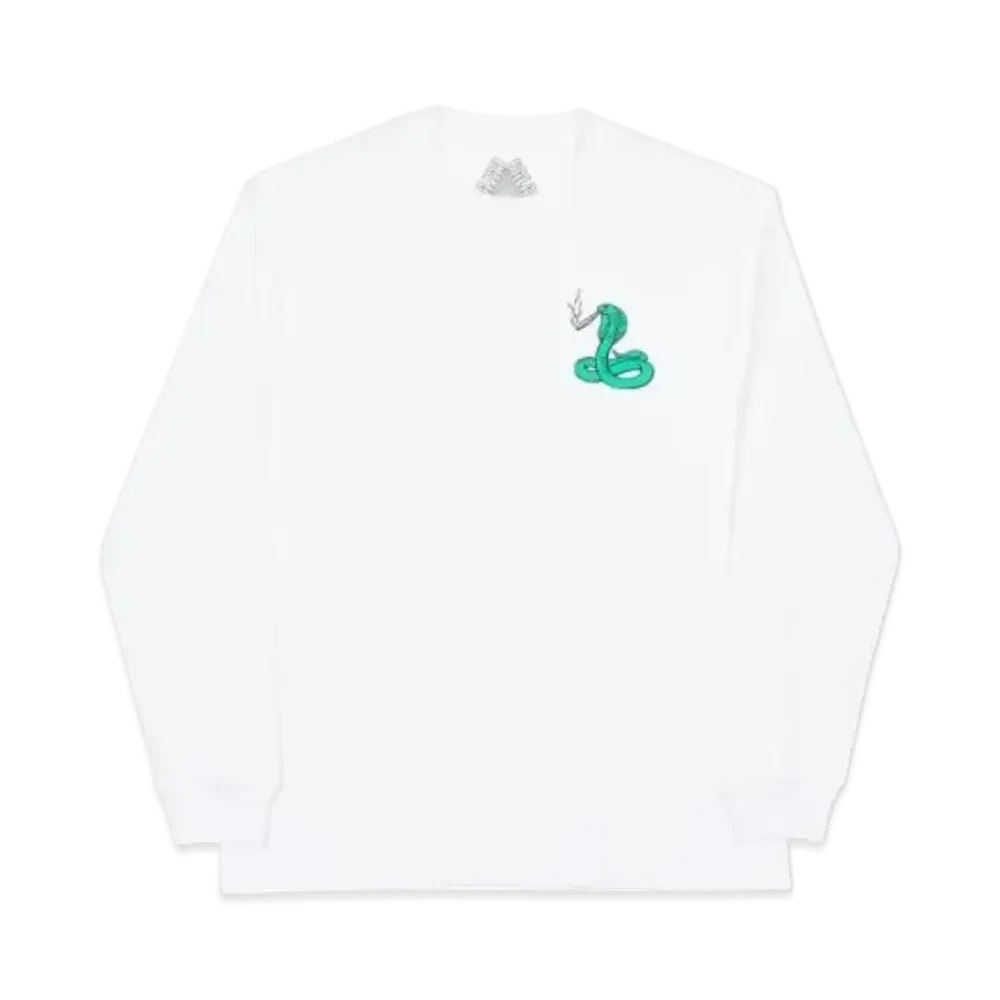 PALACE Bunning Snake Longsleeve "White"
