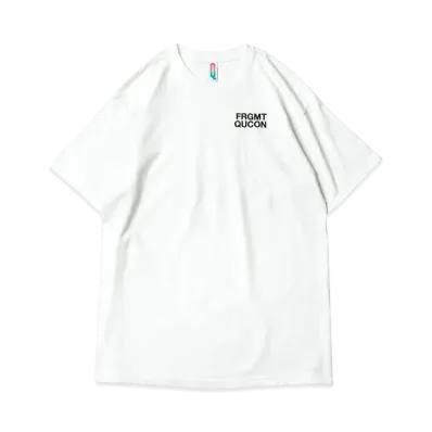 FRAGMENT x Qucon TEE "White"