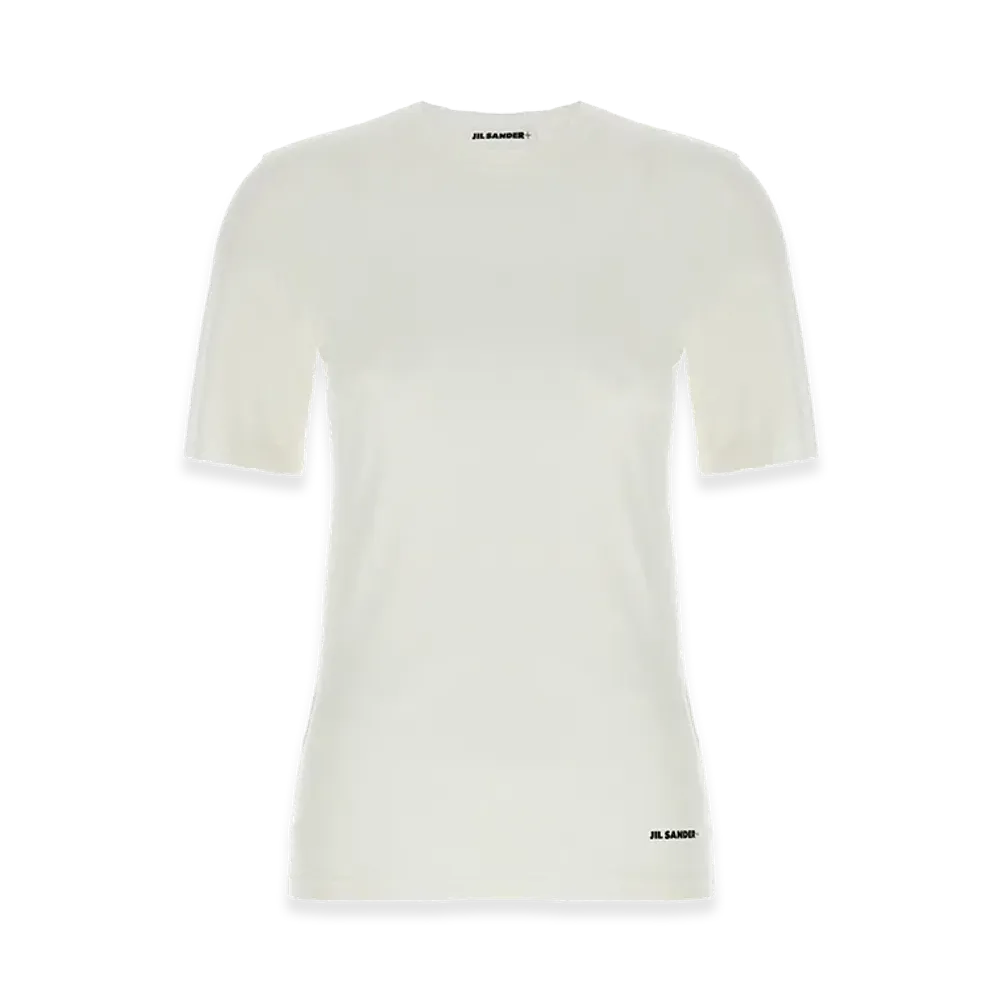 Jil Sander Women's Logo Tee "White"