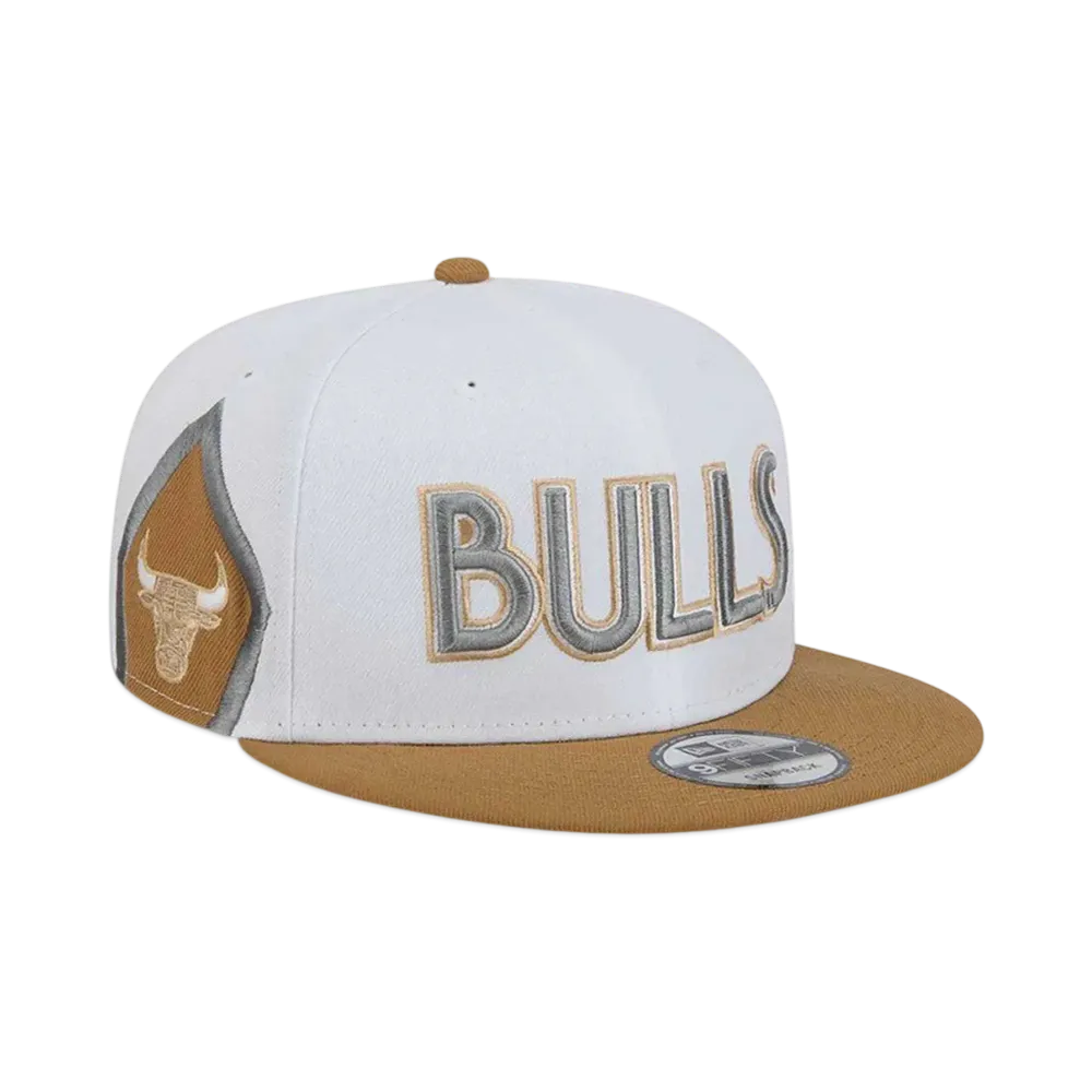 NEW ERA 9Fifty 2024 NBA City Edition Chicago Bulls "White/Beige"