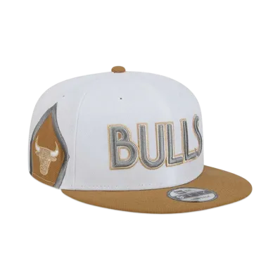 NEW ERA 9Fifty 2024 NBA City Edition Chicago Bulls "White/Beige"