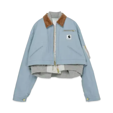 Carhartt WIP x sacai Canvas x MA-1 Jacket Detroit "Light Blue"