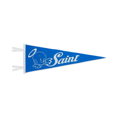 SAINT Mxxxxxx Tapestry Baby Michael "Blue/White"