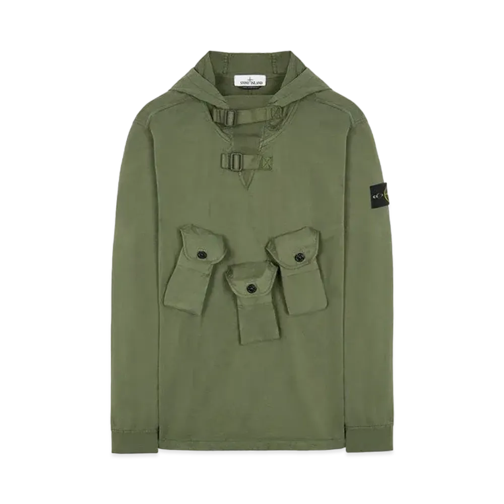 Stone Island 10110 STRETCH COTTON GABARDINE "Sage Green"