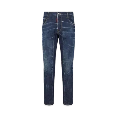 Dsquared2 Dark Clean Wash Tidy Biker Jeans "Navy"
