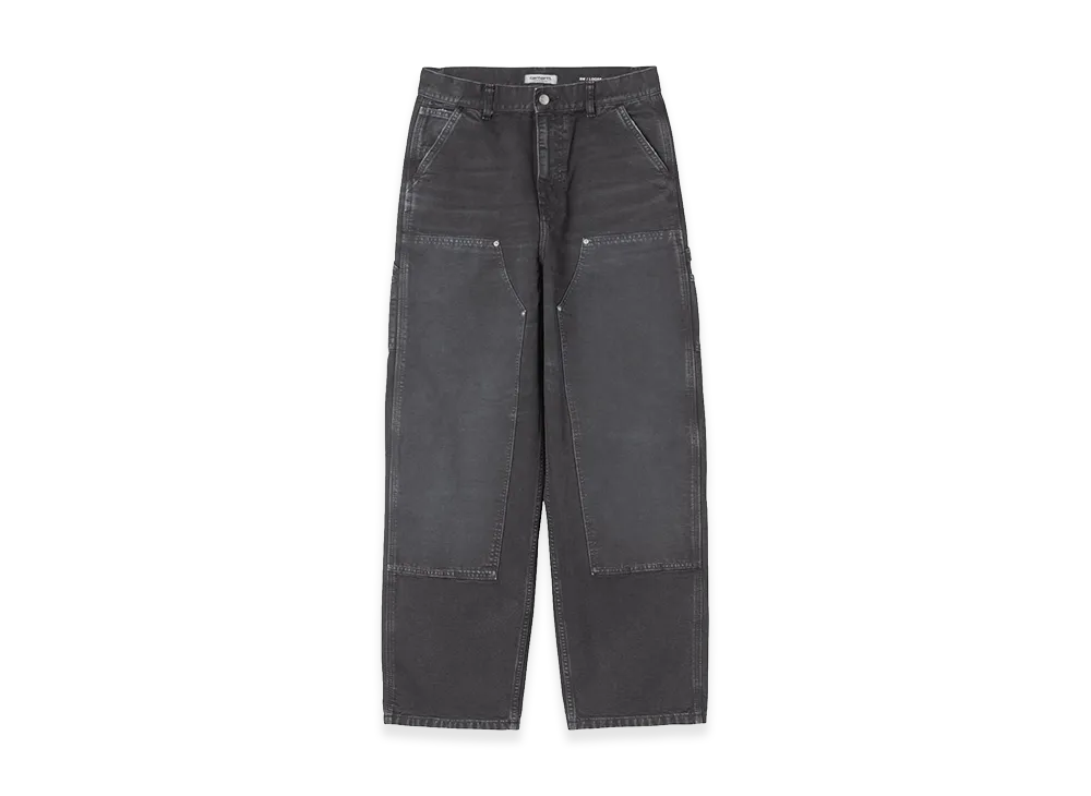 Carhartt WIP Women's Brandon Double Knee Pant "Black(Destroy Wash)"
