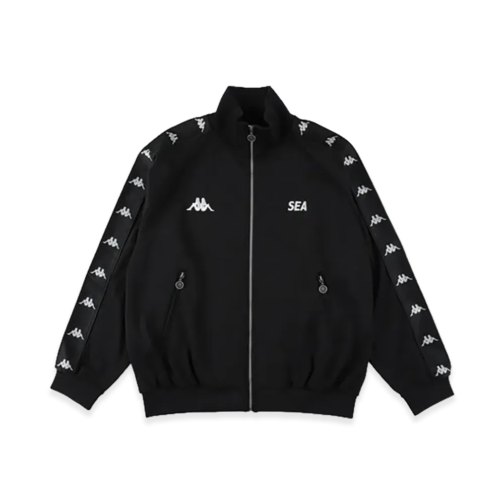 WIND AND SEA x Kappa Track Jacket "Black"