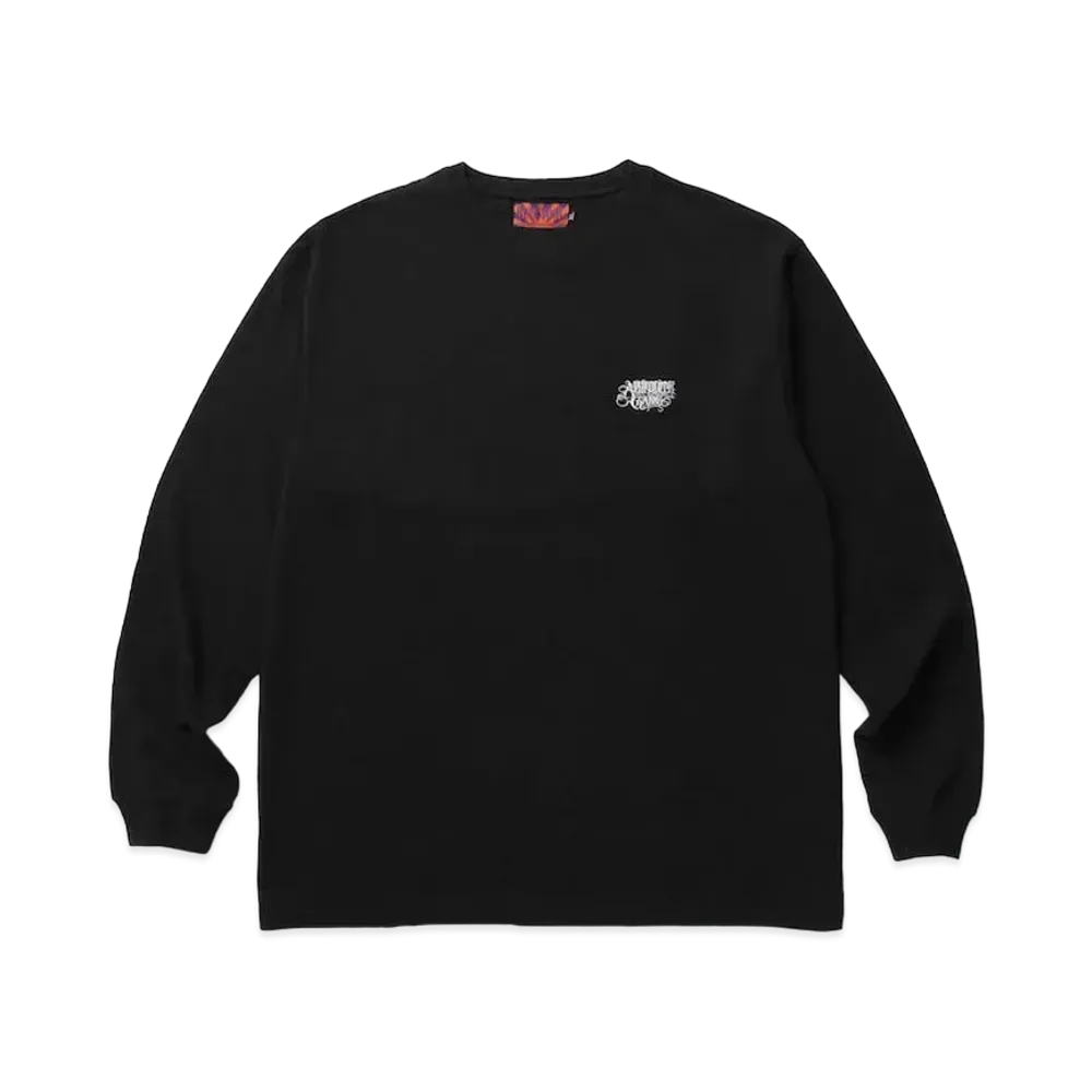 APHRODITEGANG Classic Logo Embroidery L/S Tee "Black"