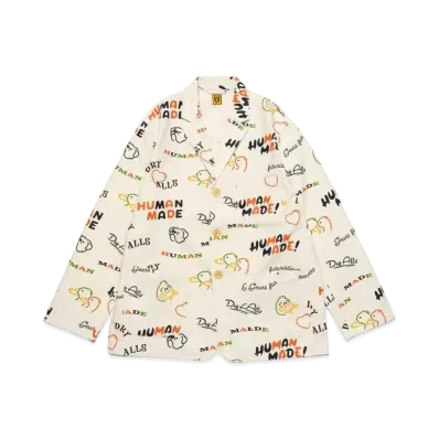 HUMAN MADE Printed Jacket "White"