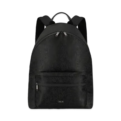 Dior x Shawn Stussy Rider Backpack "Black"