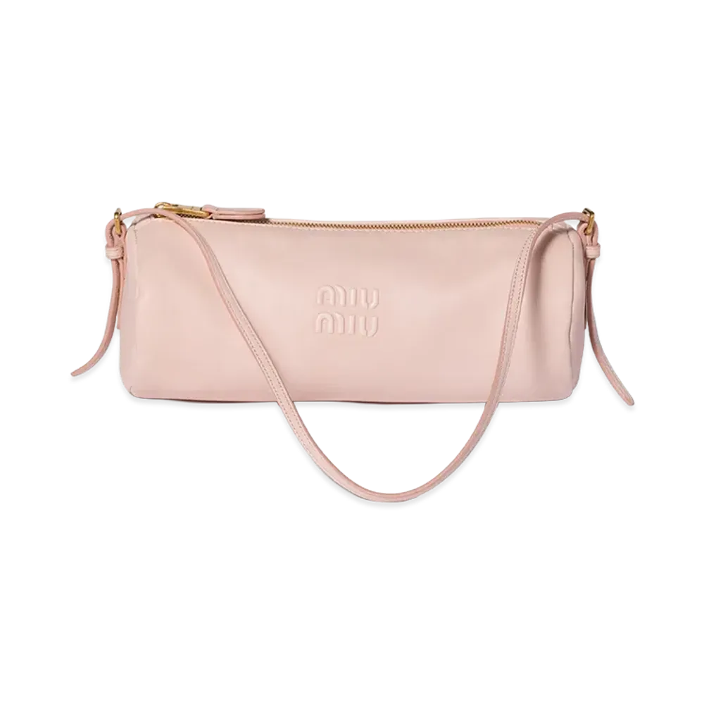 MIU MIU Nappa Leather Pouch "Peach"