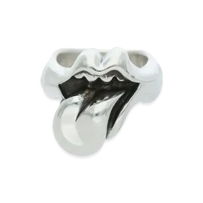 Chrome Hearts Medium Lip and Tongue Ring "Silver"