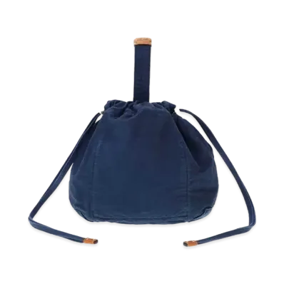 PORTER LUGGAGE LABEL / TRUE BLUE Drawstring Bag "Blue"