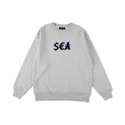 WIND AND SEA Money Sea Crewneck Sweatshirt "Black"
