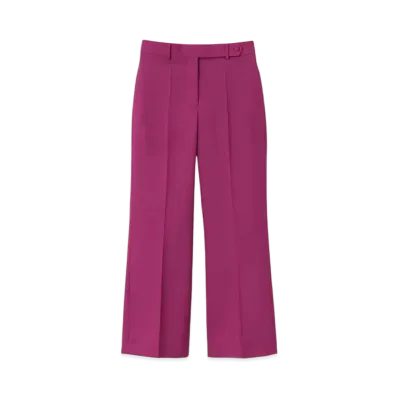 Paul Smith Women's Mohair Blend Pink Pants "Rose"